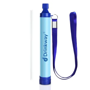 Hot-Selling Outdoor Water Purifier and Drinking Water Filter with Suction Mouthpiece