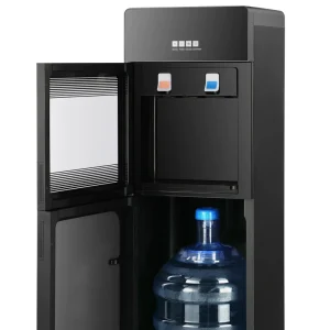 Hot and Cold Bottom-Loading Water Cooler Dispenser for 5-Gallon Bottles and Home Use