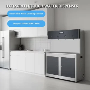 Hot and Cold Smart Free Standing Water Dispenser Electric Eco friendly Stainless Steel Housing for Household & Outdoor Use