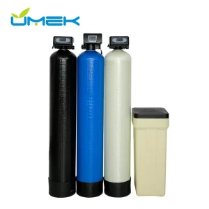 Household 1000L/H Water Softener Tank System with Ion Exchange Technology