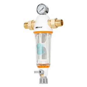 Household Brass Mesh Water Pre Filter System with Stainless Steel Activated Carbon 3T/H