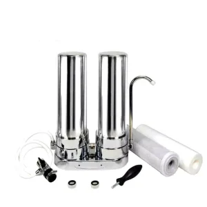 Household Counter Top Two Stage Water Filter with Diverter Valve