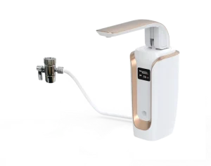 Household Countertop Water Purifier with 6 Stage Carbon Fiber UF KDF Filter Cartridge Removes Chlorine Heavy Metals Bacteria