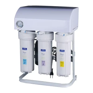 Household Electric Plastic Drinking Water RO Filter Reverse Osmosis (Water Purifier) Wall Mounted Dust Cover 75 GPD Capacity