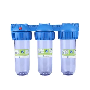 Household Electric Three-Stage Water Purifier Plastic Countertop 10 Inch Water Filter