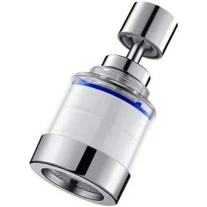 Household Faucet Filter Splash proof Head Shower Water Filter Universal Kitchen Tap Water Booster Extender Aerator Nozzle