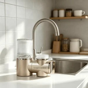 Household Faucet Tap Water Filter with Washable Ceramic Cartridge Universal Kitchen Water Purifier