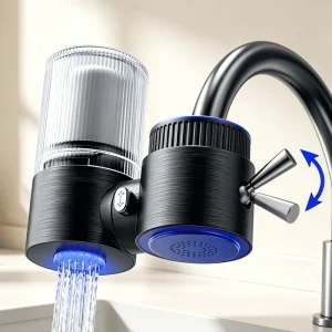 Household Faucet Water Purifier with Dual Water Mode Switch and Installation Kit