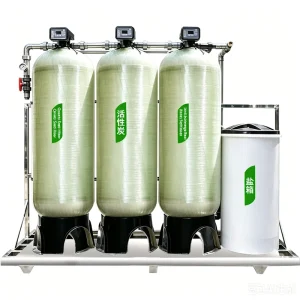 Household Fully Automatic Softened Water Treatment Equipment Ionizer Water Purifier Ceramic Material Electric Powered