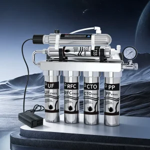 Household Kitchen Activated Carbon Water Ultrafiltration UV Direct Drinking 6-Stage Water Purifier Filter
