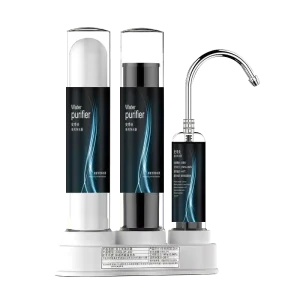 Household Kitchen Faucet Mounted Filter Water Purifier 3 Stage Water Purification Machine Activated Carbon Ceramic Cartridge