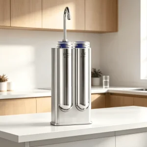 Household Kitchen Tap Ultrafiltration Water Purifier Countertop Design Zero Waste Water Large Flow Replaceable Filter Cartridge
