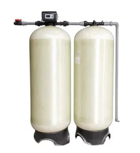 Household LCD Display 500L Hour 50mm OD Softening Equipment 220V Automatic Water Softener Valve