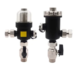 Household Magnetic Filter for Hydronic Boiler, Brass Construction