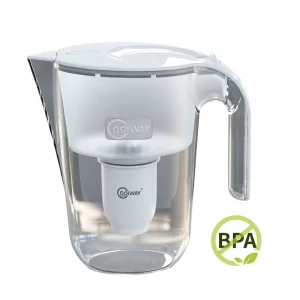 Household Manual Water Pitcher with PH Alkaline Filter 3.2L Capacity 60 Day Filter Life