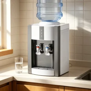 Household Office Desktop Water Dispenser 2 Outlets Counter Top Hot Cold Drinking Water Dispenser Machine