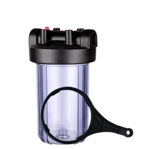 Household Outdoor Plastic Water Filter Housing 10×4.5 Inch Manual Whole House System