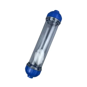 Household Plastic Empty T33 Inline Water Filter Housing for Drinking Water Filter System with Transparent Refillable Design
