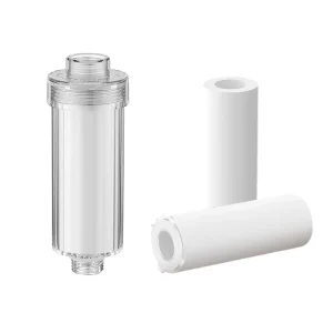 Household Plastic Shower Head Filter Removes Heavy Metals and Chlorine Purifies Hard Water Easy Operation Installation