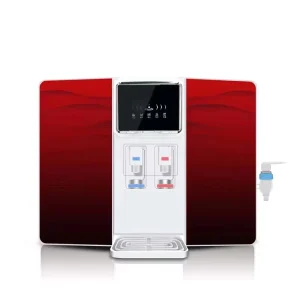 Household RO Reverse Osmosis Water Purifier with Ice & Warm Heating Integration Food Grade ABS Housing Factory Warranty