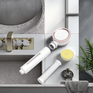 Household Shower Water Filter Skincare Aroma Vitamin C Shower Head Filter Water Purifier