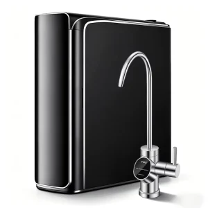 Household Sink Reverse Osmosis System 11 Stage Tankless Water Filter 800 GPD Capacity TDS PFOS&PFOA Reduction Dual RO Membranes