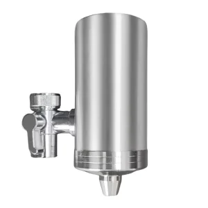 Household Stainless Steel Kitchen Faucet Water Filter Ceramic Activated Carbon Replaceable Filter Faucet Water Purifier