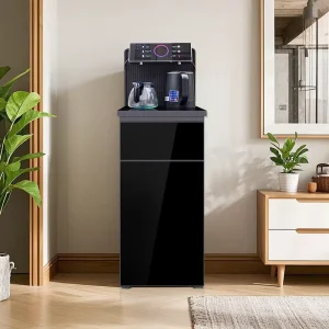 Household Tea bar Machine Vertical Fully Automatic Remote Control Bottom Water Bucket Water Dispenser Living Room Water Fountain