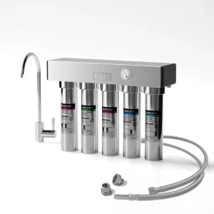 Household Under Sink Electric Stainless Steel UF Water Filter System Portable Water Purifier