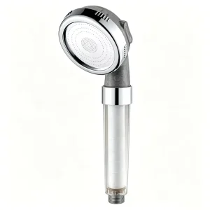 Household Water Filtration Shower Head Customizable PP Cotton Filter Pressurized Handheld Water Heater Bathroom Faucet Accessory