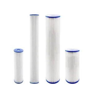Household Water Purifier 10 20 Inch Cartridge Filter Pump Polyester Pleated Filter Cartridge for Inflatable Kids Swimming Pool