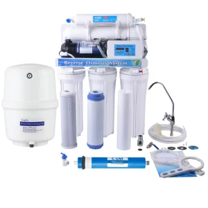 Housing Reverse Osmosis Water Filter Transparent 7 Stage 10 Inch OEM Ro System and Water Purifier