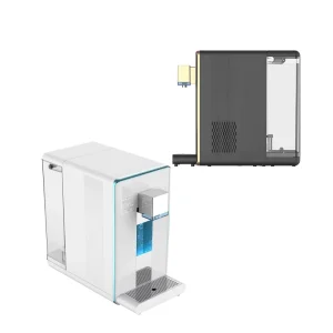 Hydrogen Alkaline Mineral RO Water Purifier Tabletop Hot and Cold Water Dispenser