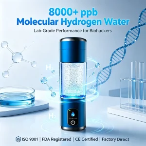 Hydrogen Generator Bottle 8000 PPB High Concentration Hydrogen Water Maker