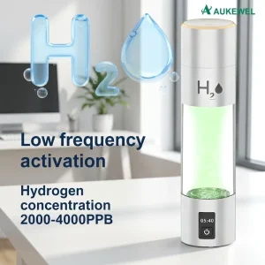Hydrogen Rich Water Bottle Generator Low Frequency Activation 2000ppb 4000ppb Portable