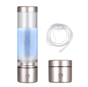 Hydrogen Rich Water Generator Portable Hydrogen Inhalation Machine 3000-5000PPB 300ml Plastic for Outdoor Use