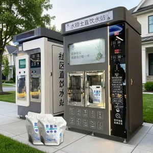 Hydrogen-Rich Water Vending Machine for Community Use