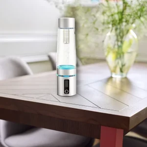 Hydrogen Water Bottle 2200PPB in 3 Mins Hydrogen Water Generator SPE PEM Technology 14oz Portable Hydro Water Machine