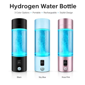 Hydrogen Water Bottle 8000ppb Portable Water Hydrogen Generator Bottle