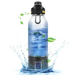 Hydrogen Water Bottle Generator 24OZ Portable Hydro Water Bottle Machine Birthday Xmas Gift for Husband Wife Family Travel