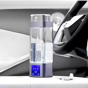 Hydrogen Water Bottle Generator 350ml 10000 PPB PEM Membrane App Controlled Portable Household Adapter 4000mAh Battery