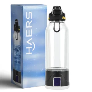 Hydrogen Water Bottle Generator Portable Rechargeable Hydrogen Water for Home Office Travel Fitness Drinking