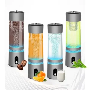 Hydrogen Water Bottle Generator SPE PEM Technology 3000 6000 PPB Portable Rechargeable Water Ionizer Cup
