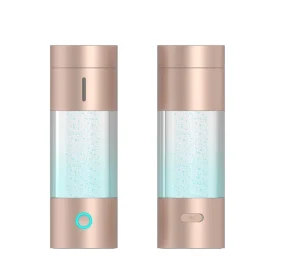 Hydrogen Water Bottle Ionizer Generator Stainless Steel USB Rechargeable 2500ppb Hot Cold Household Car Use