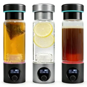 Hydrogen Water Bottle SPE PEM Dual Chamber H2 Molecular Hydrogen Water Generator