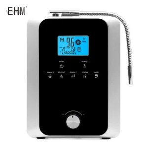 Hydrogen Water Filtration Produces pH 2.8~11 Alkaline Water 8000 Liters 7 Settings Countertop Filtration System