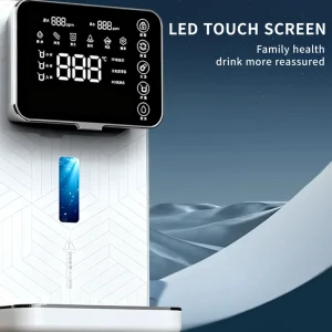 Hydrogen Water Generator PEM Electrolyzer Commercial Outdoor Electric Hydrogen Machine with Hot and Cold Household Use