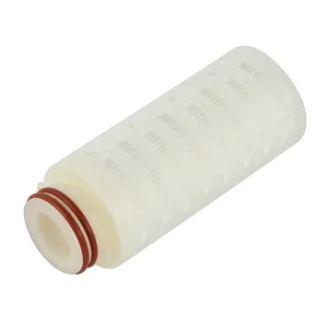 Hydrophobic PTFE Pleated Membrane Filter Cartridge Element for Gas and Air Sterile Filtration 0.22 Micron
