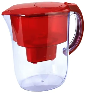 IAPMO Certified Alkaline Water Filter Pitcher 10 Cup 5-Stage Filtration Reduces PFOA/PFOS & Increase pH Water Filter Jug