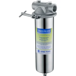 IL 10C Stainless Steel Filter Housing Clamp Closure Water Filter Housing for Whole House